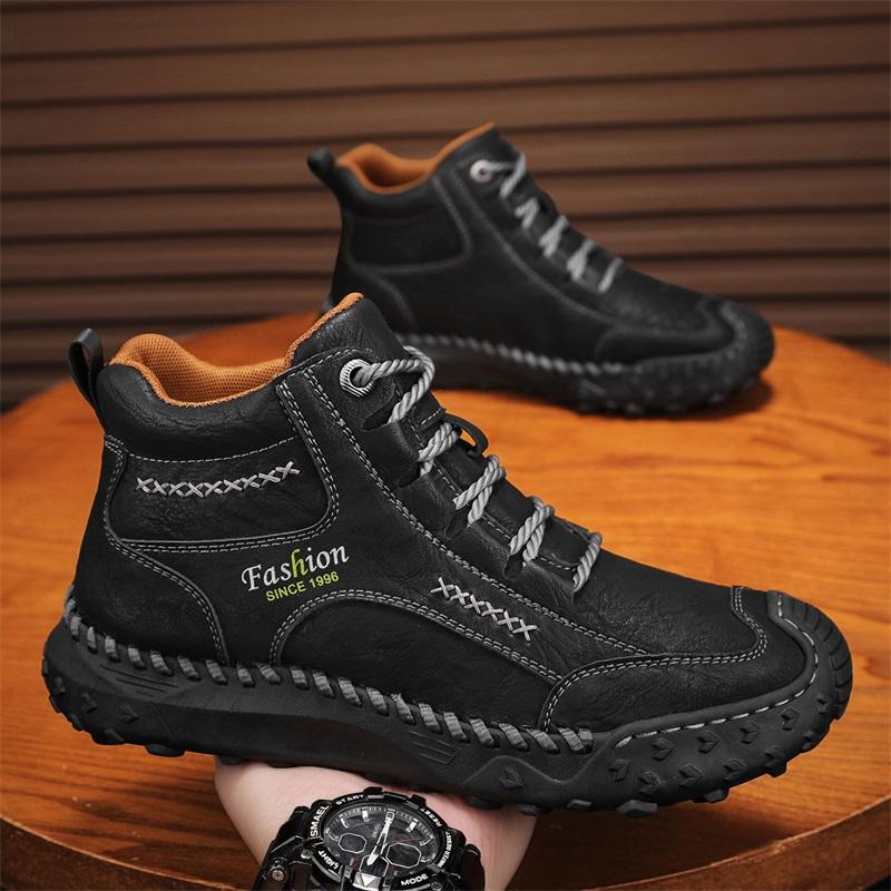 38-48 Herbst /Frühling Handgefertigte Herrenstiefel Schuhe Bequeme Stiefeletten für Herren Freizeitschuhe Mokassins Herren Werkzeugschuhe