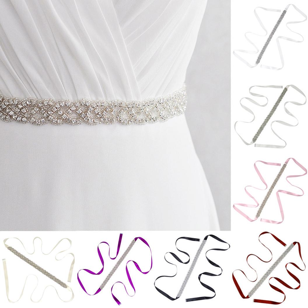 

Модная блестящая лента со стразами и бусинами, свадебное платье подружки невесты, пояс на талии чёрный