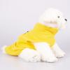 1Pc Fleece Solid Color Dog Warm Coat Warm Pet Clothes Winter Puppy Vest Outfit Sweater Jacket