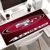San Francisco 49ers LOGO Mouse Pad - Non-Slip Rubber Base, Smooth Surface for Work,Gaming,Office,And Home Use, Desk Mouse Pad