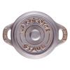 Staub Ceramic Mini Cocotte Round 10cm (Antique Gray)