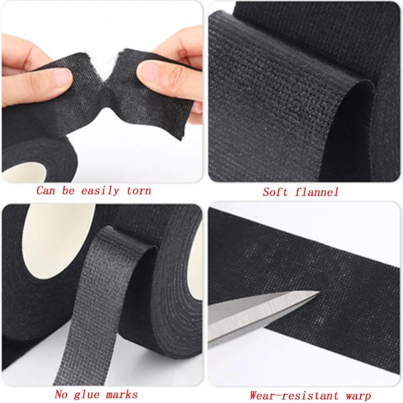 Heat-resistant Flame Retardant Adhesive Cloth Tape For Car Home Cable Harness Wiring Loom Protection Insulation Tape Sticker
