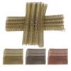 100Pcs Double Loop Wire Binding Spine 100 Sheet Capacity 3:1 Pitch 34 Loop 12.7mm Diameter Set Kit F