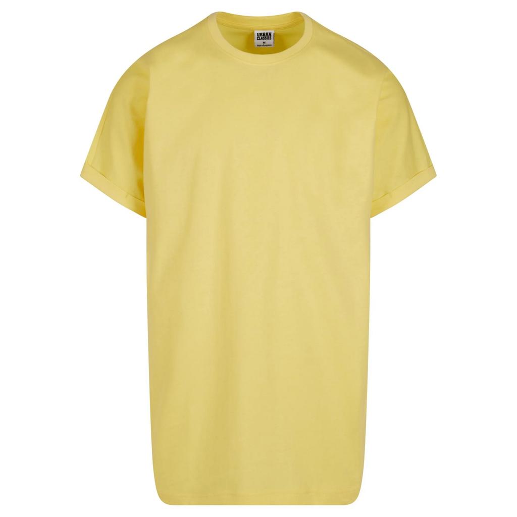 Urban Classics Mens Long Turn Up Shaped T-Shirt