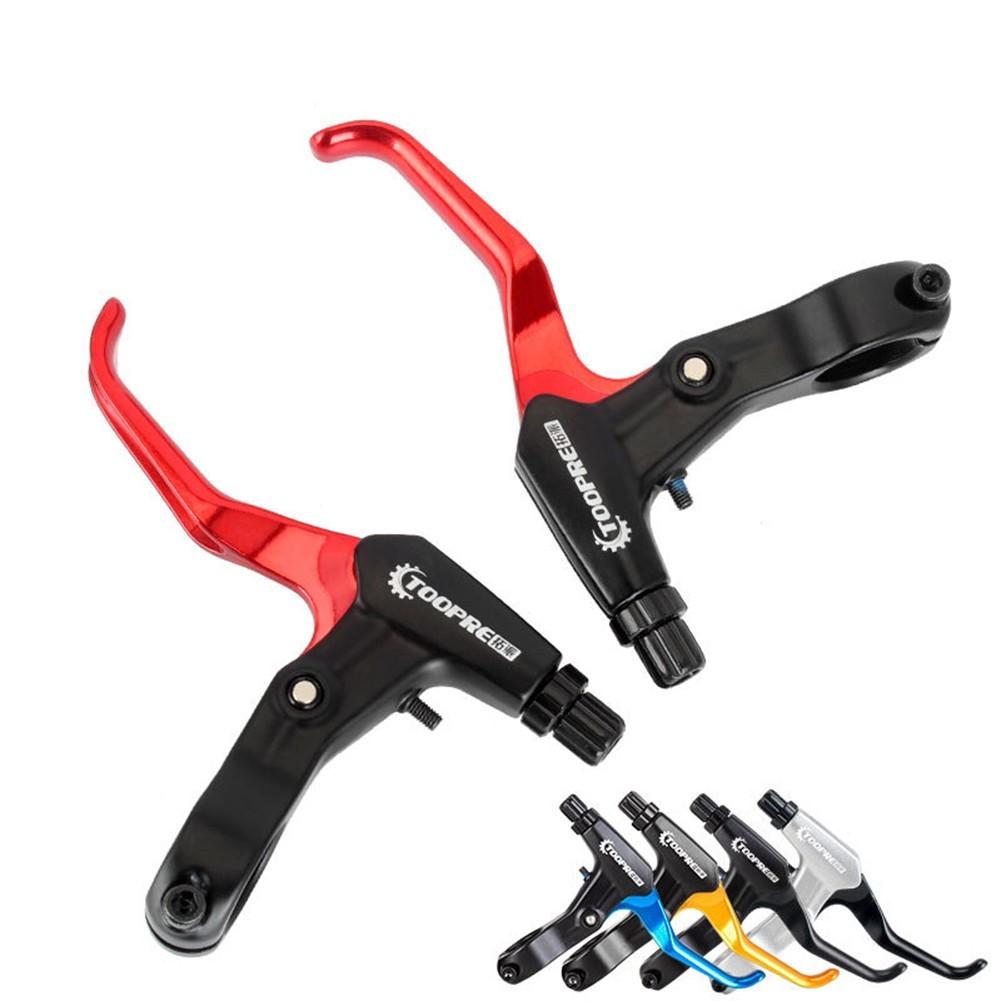 1Pair Bicycle Brake Lever Aluminum V Bar Handle MTB Mountain Bike Brake