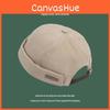 Poly Cotton Trendy Streetwear Hat For Men And Women Adjustable Brimless Design