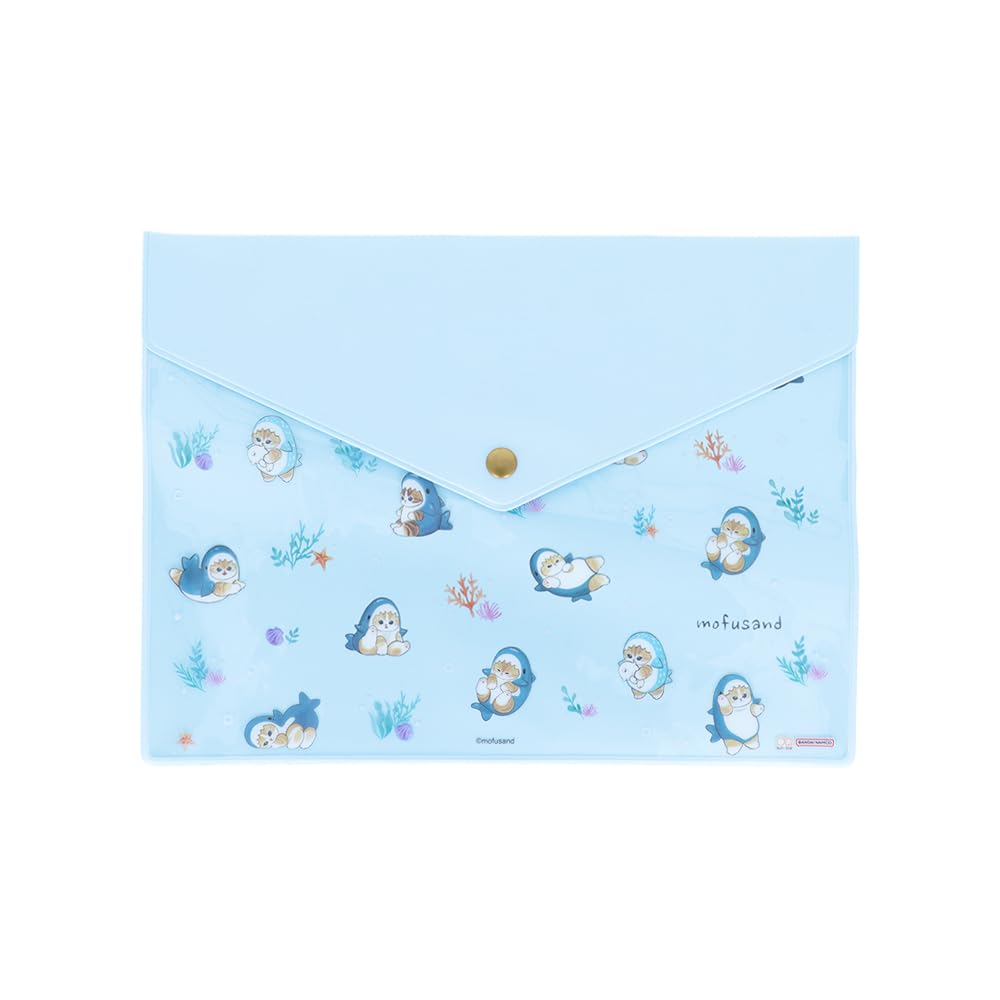 

Канцелярский мофусанд Плоский чехол на кнопке Акула Нян S8726612 Sun-Star