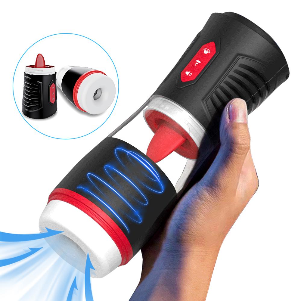 Sucking Masturbation Cup Automatic Sex Toys Masturbation Blowjob Vibrator Men's Masturbator Machine Pussy Adult Products