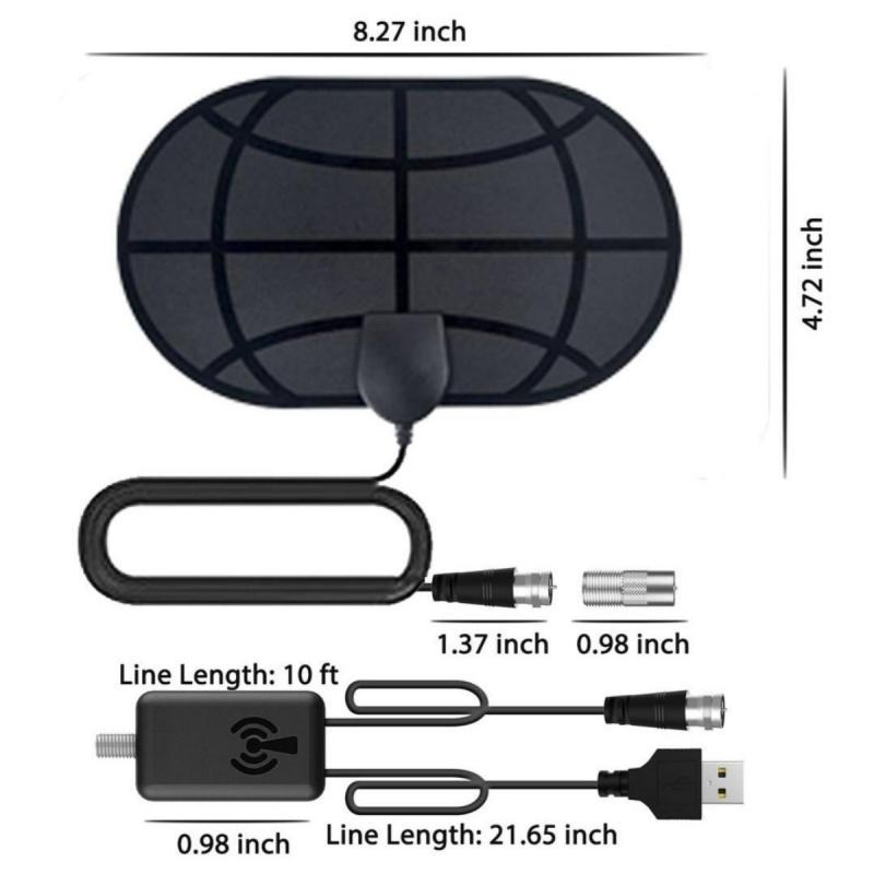 2026 New HDTV Antenna Mini HD Digital TV Antenna DVB-T2 Antenna