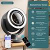 F168 Smart AI Voice & APP Desktop Air Circulator with Night Light