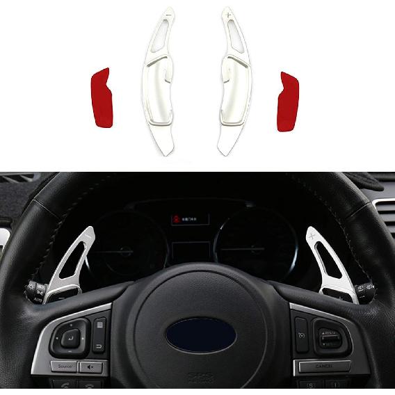 Aluminum Alloy Paddle Shift Steering Wheel Shifter Extension for Subaru Impreza WRX Legacy XV Crosstrek Forester Legacy WRX Ascent BRZ Scion FR-S