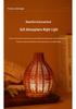 Chestnut Hollow Rattan Vase-Shaped Smart Ultrasonic Humidifier & Aroma Diffuser