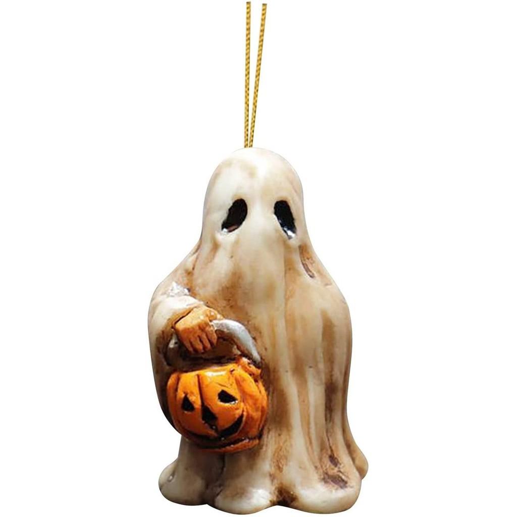 Vintage Acrylic Horror Movie Garden Gnome Rearview Mirror Decoration For Halloween