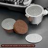 51/53/58 mm wiederverwendbarer Kaffeepuck-Sieb Edelstahl Doppelschicht-Kaffeefilter Feinmaschiges professionelles Espresso-Zubehör