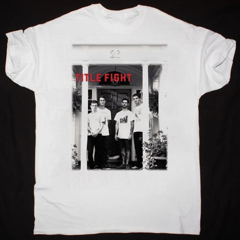 

Title Fight Band Members White Unisex T-Shirt S-3XL Q78371 S