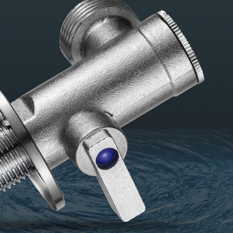 Water Heater Filling Valves Large Flows Water Stop Valves Switches Copper Toilet Dedicated Angle Valves With Filter