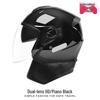 AD Unisex Electric Motorcycle Helmet - Winter Warmth, All-Season Safety, 3C Certified Half Helmet for Scooters