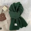 Knitted Scarf, Men's and Women's Styles, Thick Scarf, Woolen Scarf, Woolen Shawl
