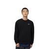 Nike Sweatshirts Men's Black Crew Neck Moderate Regular 916609-010