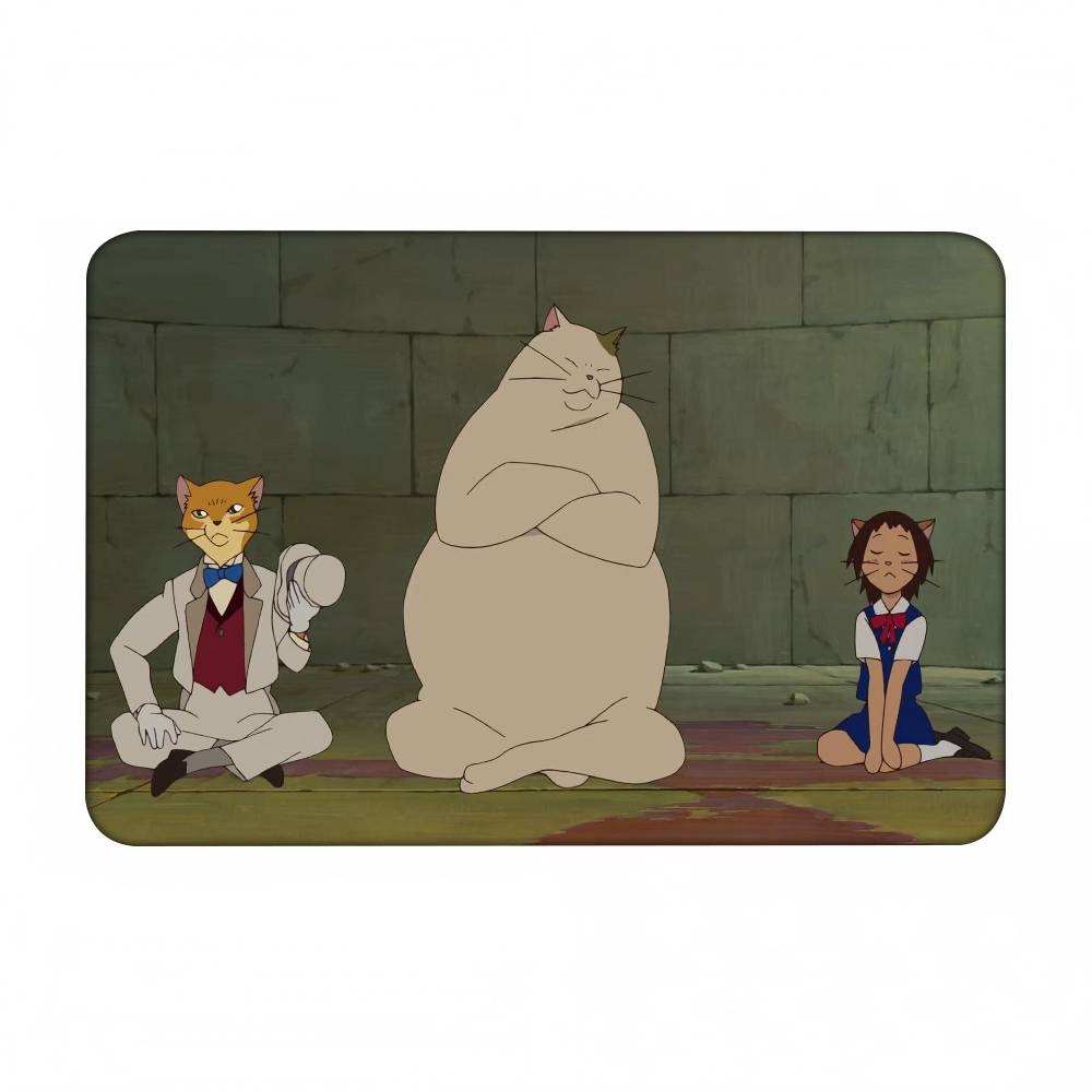 The Boy And The Heron Floor Mat Home Bathroom Absorbent Mats Anti-Slip Mats Home Decor Supplies
