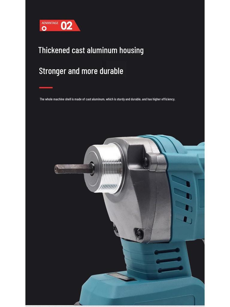 Cordless Brushless Handheld Concrete Vibrator – Industrial Grade Multifunctional Tool