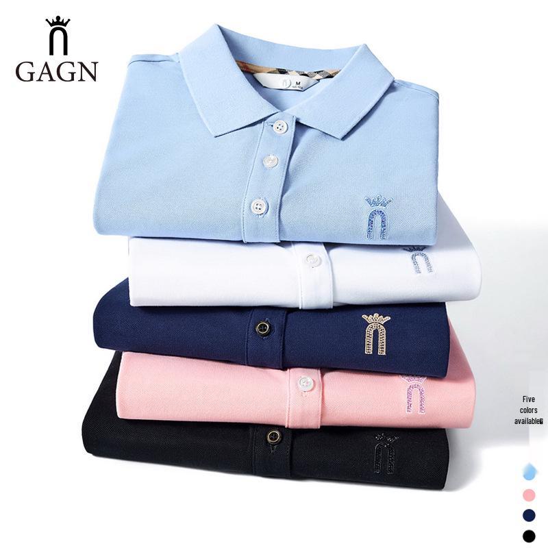 

Women s Slim Fit Cotton Polo Short Sleeve Shirt L