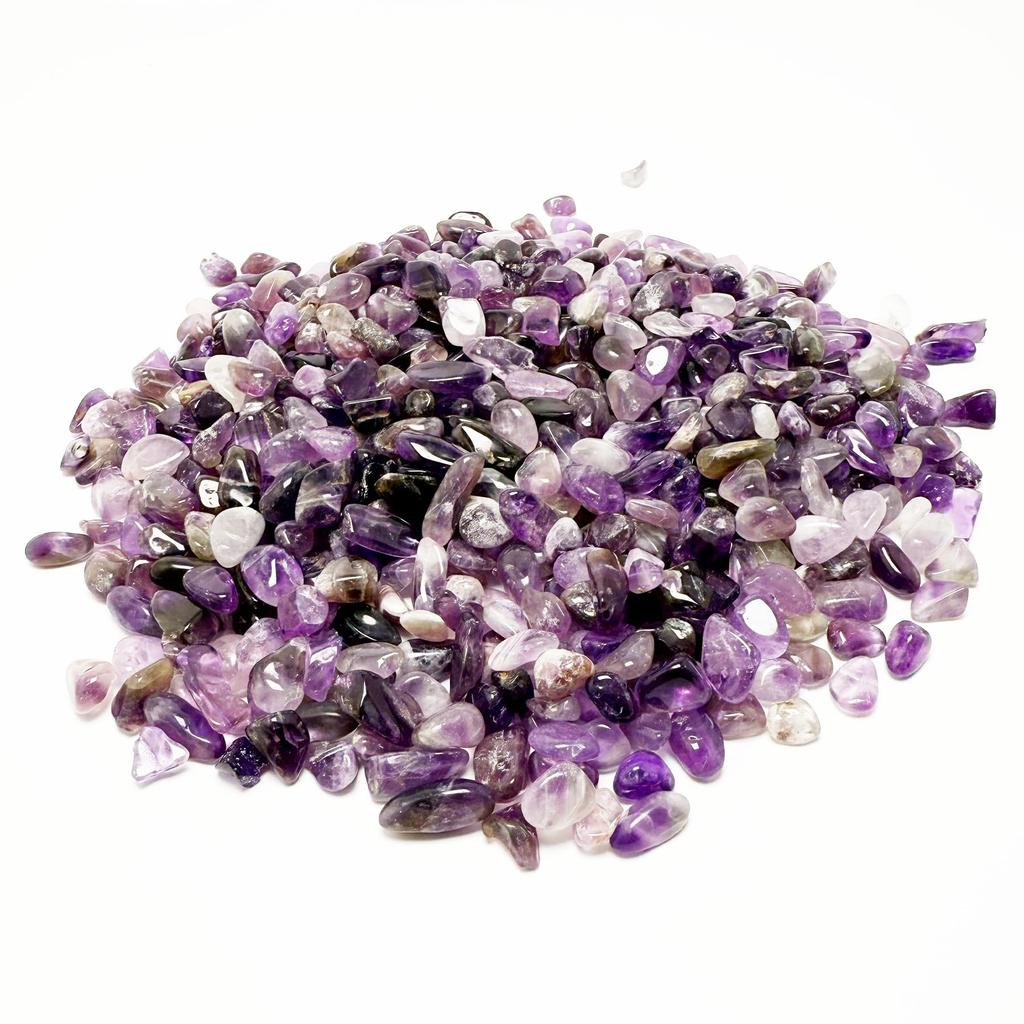 Natürlicher Amethyst 1000g Heilkies, Größe ca.. 5mm-20mm, 100g, 500g, (1 kg), Läutern, (1000 Gramm) [Gebraucht]