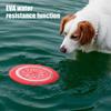 Pet Toy Interactive Dog Flying Disc Toy Glow In The Dark EVA Material Bite Resistant Toss Catch Training Toy
