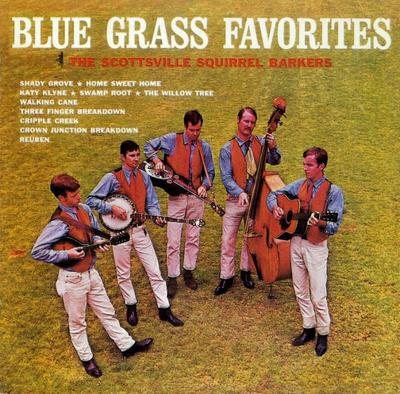CD SCOTTSVILLE SQUIRREL BARKERS - Blue Grass Favourites  DIAB855 Diabolo Records 1998 UK Country Used