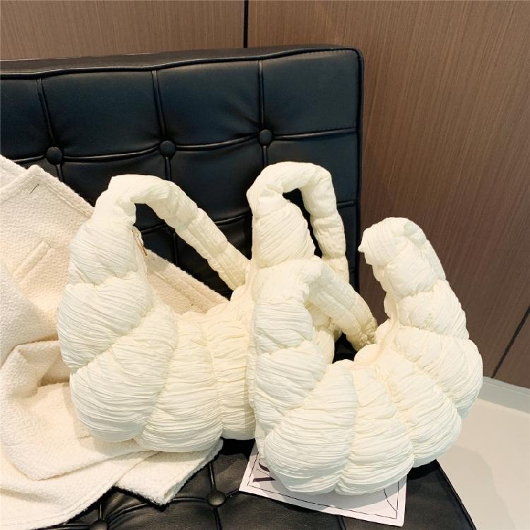 Pleated Cloud Bag Fashion Dumpling Bags Large Capacity Shoulder Bags