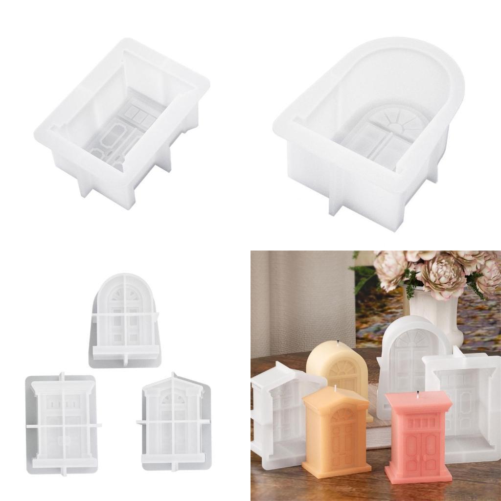 QX2E House Silicone Moulds Epoxys Resin Mould Molds DIY Castings Molds