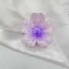 8cm Gradient Flower Hair Clip Women Korean Sweet Hair Claws Crab Clamp Barrettes Girl Hawaiian Headwear Accessories