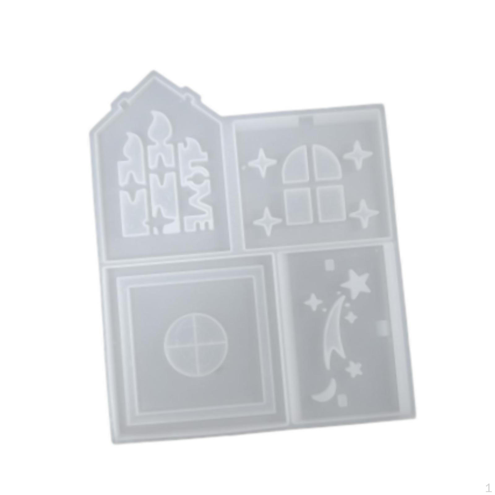 

House Silicone Model Candle Making Christmas Decoration, Home Decor Casting Supplies Candle Pattern