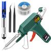 Inner Heating Digital Display Soldering Gun 80W High Power Handheld Automatic Tin Feeding Electric Welding Tool