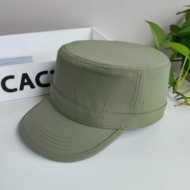 Summer Big Size Xl Back Closed Fitted Baseball Cap Man Large Size Light And Thin Dad Hat S M Lcasual Solid Color Flat Cap