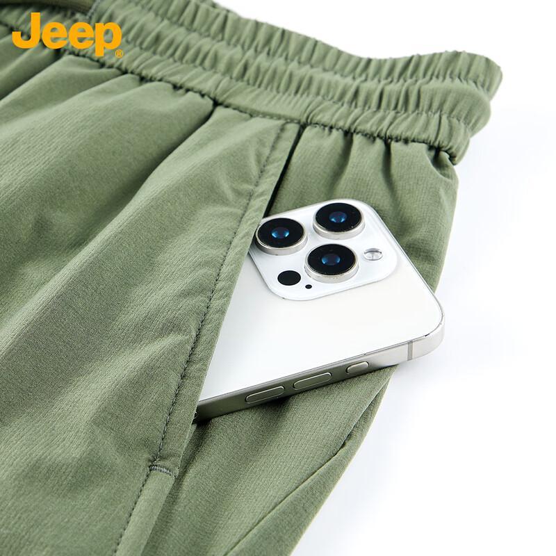 Jeep Unisex Straight-Leg Casual Pants