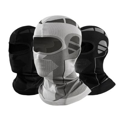 Bonnet cagoule d'hiver chaud unisexe Masque intégral respirant élastique pour le visage Masque pour la course à pied en extérieur le ski Masque intérieur pour casque de moto
