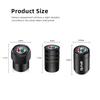 Hub Caps 4Pcs Car Wheel Tire Valve Cap Dustproof Cover Accessories Hubcap For Alfa Romeo 147 156 159 166 Giulia Stelvio GT GiuliC