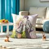 Y-Your Lie in April Pillow Case Square Double-Sided Sofa Cushion Cover Bedroom Bedside Pillow