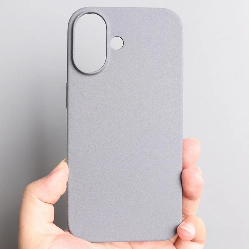 For IPhone 17 Pro Max Sandstone Soft TPU Phone Case For Iphone 17 Air 17Promax Ultra-Thin Matte Silicone Lens Protection Cover