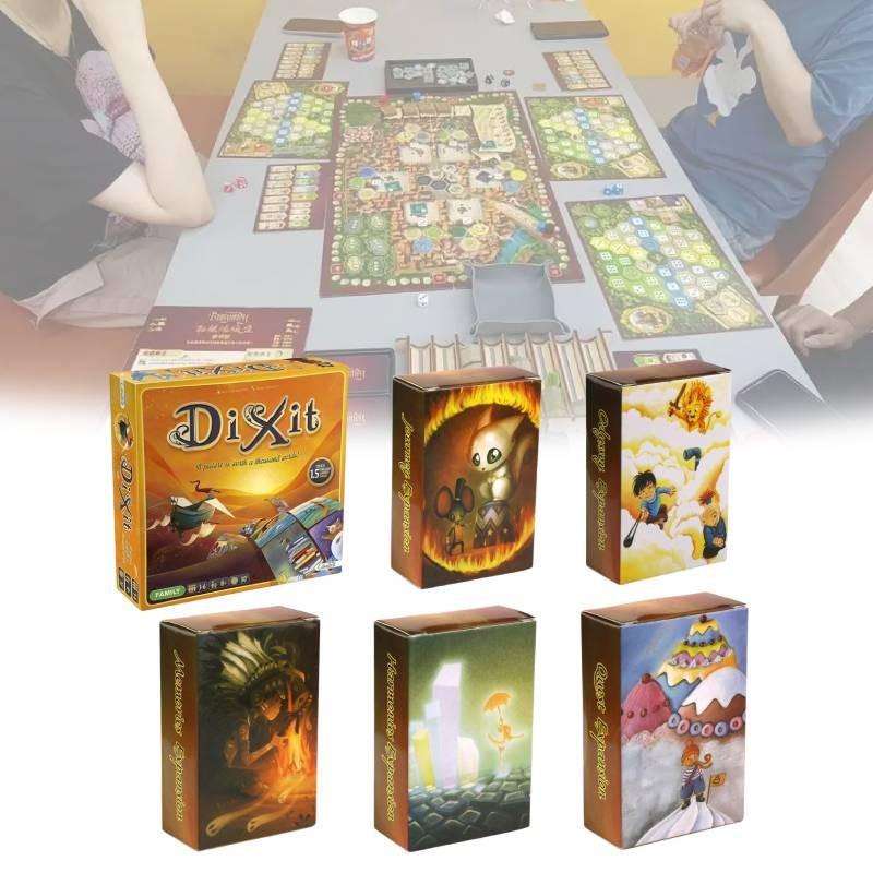 Dixit Odyssey English Board Games Family Party Casual Play Fun Props Kids Gifts