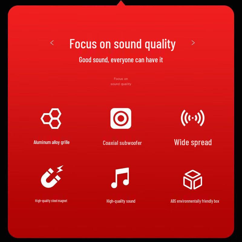 SAST 5.5-inch Coaxial Recessed Ceiling Speaker CN Plug (adapter Included)