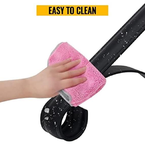 Grab Bars for Elderly, Wrought Iron Hand Rails Wall Mounted, 2 Step Handrail for Outdoor Steps, Black