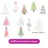 500-Count Christmas Tree Stickers for Journals, DIY Phone Cases, Notebooks