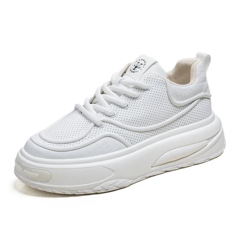 Spring and Autumn New Classic Men's Shoes Fashion Versatile Thick soled Casual Shoes Student Playground Running Sports Shoes