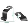 1/2/4Pcs Car Seat Back Hook Headrest Storage Holder Stickers For Mercedes Benz GLC63 GLC43 GLC250 GLC300 X253 C253 W253 S W212
