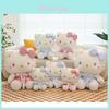 Hello Kitty Flower Plush Toy With Short Plush Material For Girls Gift And Collectors