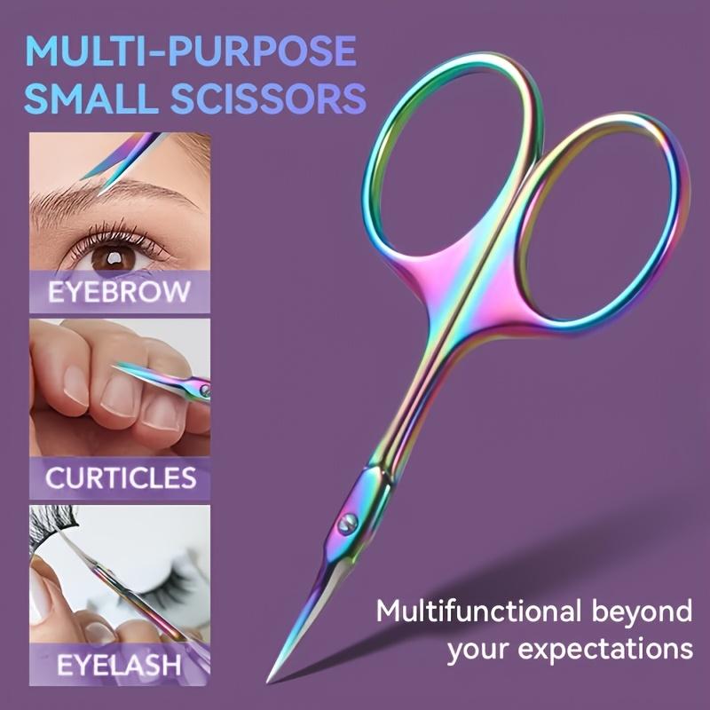 1pc color Stainless Steel Cuticle Scissors Precision Nail & Dead Light Beige Removal Tool, Ideal for Manicure and Pedicure Care