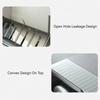 1PC Luxury Soap Dish Wall-Mounted Soap Box with Lid Suitable for Bathroom and Toilet No-Drill Drainage Design