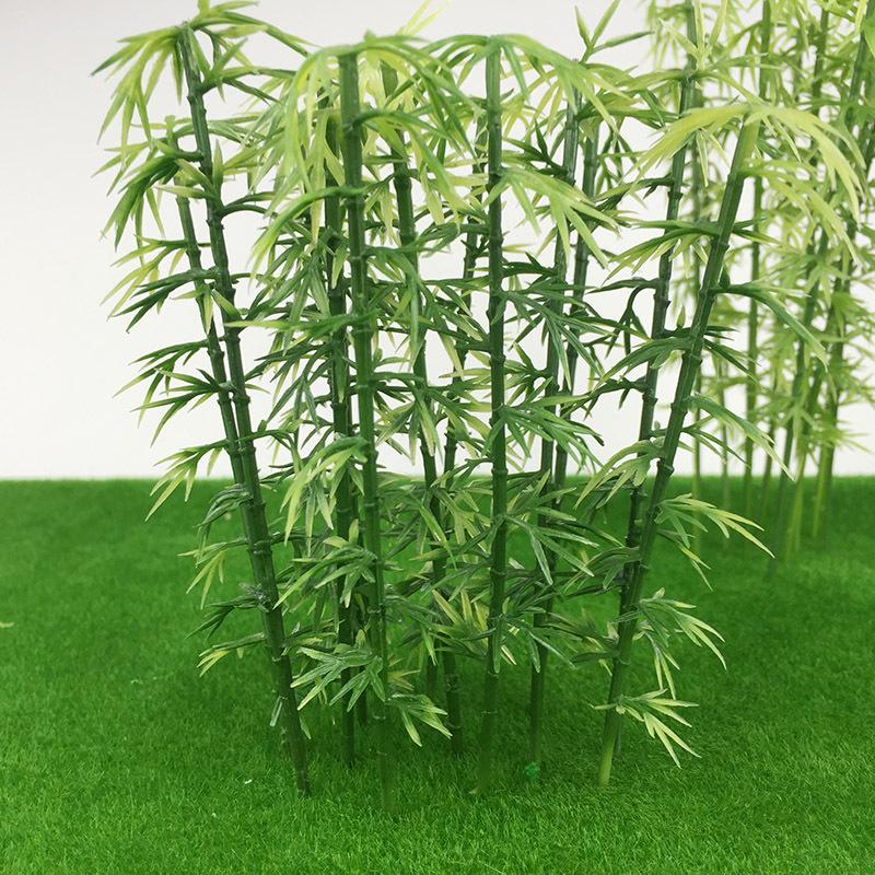 Crab Kingdom Mini Bamboo Building Set: Micro-Landscape DIY Model Tree